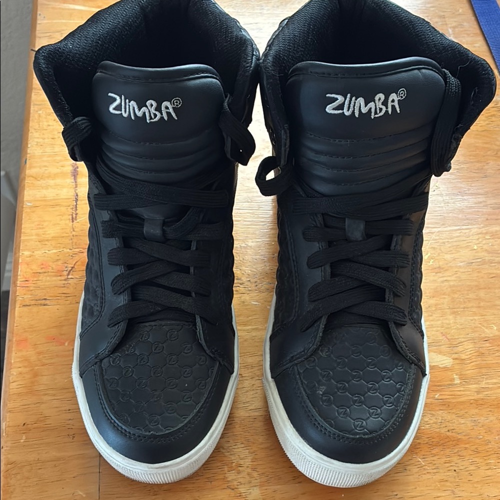 Zumba Fitness Black Sneakers High-Top Style